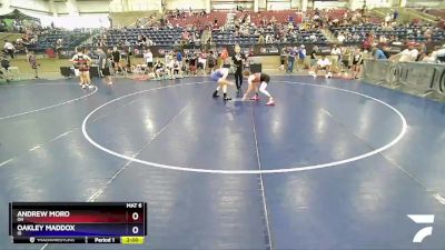 136 lbs Champ. Round 1 - Andrew Moro, OH vs Oakley Maddox, ID