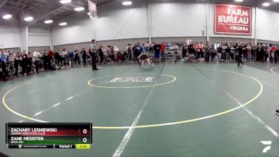 100 lbs Quarterfinal - Zane Messiter, Nova WC vs Zachary Lesniewski, Legend Wrestling Club