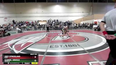 106 lbs Semifinal - Gabriel Arnold, Meridian vs Joey Strickland, Kuna