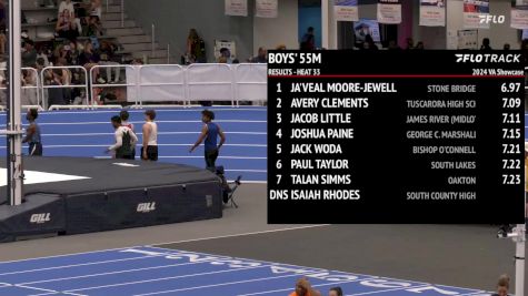 High School Boys' 55m Unseeded, Prelims 34