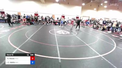 48 kg Rnd Of 16 - Alex Rozas, Predator Wrestling vs Cole Welte, MWC Wrestling Academy