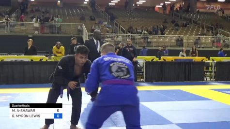 MOHAMMED ABU-SHAWAR vs GERALD MYRON LEWIS 2024 Pan Jiu Jitsu IBJJF Championship