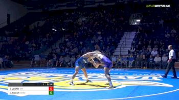 174 lbs TAYLOR LUJAN, UNI vs DAVID KOCER, SDSU