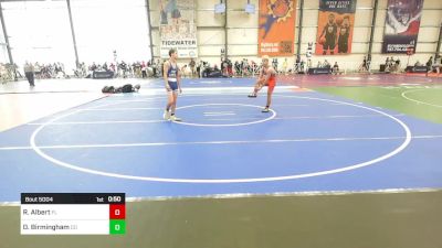 113 lbs Consi Of 16 #1 - Robert Albert, FL vs Donovan Birmingham, CO