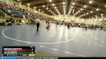 110 lbs Finals (2 Team) - Abraham Coronado, Gold Rush Wrestling vs STEVEN ROBLES, West Coast Riders
