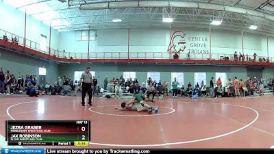 106 lbs Cons. Round 2 - Jezra Graber, Middlebury Wrestling Club vs Jax Robinson, Floyd Wrestling Club