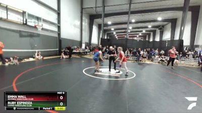 152 lbs Round 5 - Emma Wall, Olympia Wrestling Club vs Ruby Espinoza, Camas Wrestling Club