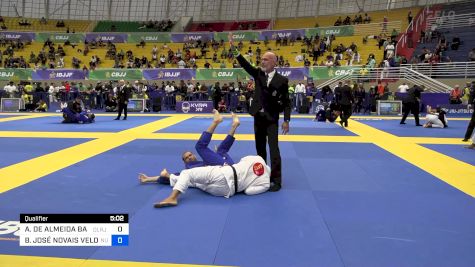 ALESSANDRO DE ALMEIDA BARBOSA vs BRENNO JOSÉ NOVAIS VELOSO DA SIL 2024 Brasileiro Jiu-Jitsu IBJJF