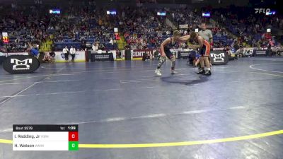 150 lbs Quarterfinal - Ian Redding, Jr, York Suburban vs Hank Watson, Warrior Run