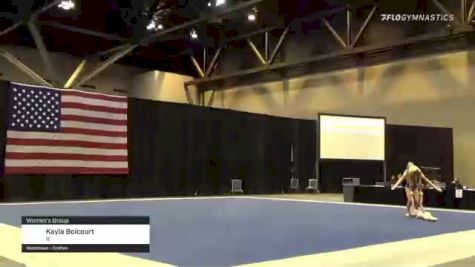 Kayla Boicourt - Women's Group, IE - 2021 USA Gymnastics Championships
