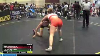 122 lbs Round 3 (6 Team) - Cecilia Williams, MI Pitbulls vs BRYCE MORRISON, Elite Athletic Club W.E.