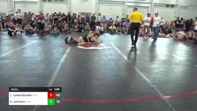 160 lbs Pools - Lucas Lewandowski, Metro All-Stars vs Kai Johnson, Jacket W.C.