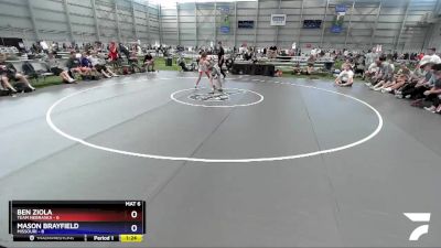 100 lbs Round 3 (8 Team) - Ben Ziola, Team Nebraska vs Mason Brayfield, Missouri