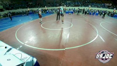 76 lbs Consi Of 4 - Barry Ritter, Jr, Coweta Tiger Wrestling vs Shawn Coffel, NB Elite