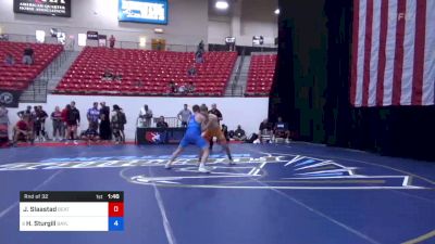 72 kg Rnd Of 32 - Julian Slaastad, Beat The Streets Chicago-Midway vs Hunter Sturgill, Baylor Wrestling Academy