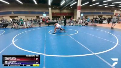 182 lbs Quarterfinal - Travis Rosa, Finesse Wrestling Club vs Ethan Gant, Cardinal Wrestling Club