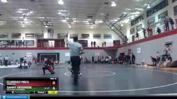 285 lbs Cons. Round 2 - Clarouly Meca, Wheeling vs Sammy Deseriere, Western Colorado