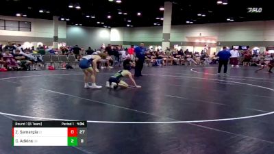 120 lbs Round 1 (6 Team) - Zander Samargia, Tennessee Valley vs Carson Adkins, Central Dauphin