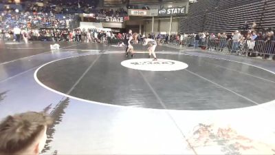 138 lbs Champ. Round 2 - Axton Flemens, Thunder Mountain Wrestling Club vs Gaige Lynch, Ascend Wrestling Academy