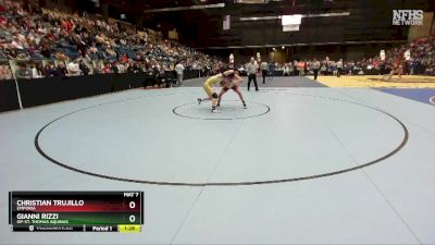 5A-157 lbs Champ. Round 1 - Gianni Rizzi, OP-St. Thomas Aquinas vs Christian Trujillo, Emporia