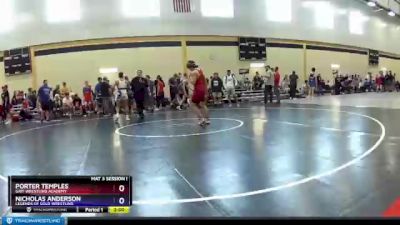 126 lbs Cons. Round 3 - Porter Temples, Grit Wrestling Academy vs Nicholas Anderson, Legends Of Gold Wrestling