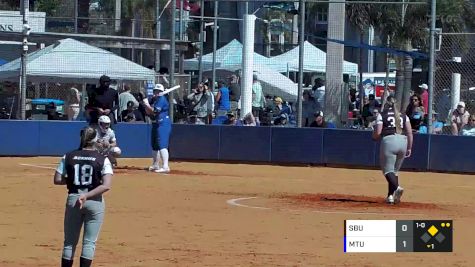 Shelby Seargent Hits Game Winning Grand Slam For Middle Tennesse vs. St. Bonaventure At 2024 THE Spring Games Main Event