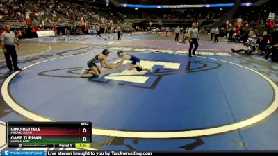 Quarterfinal - Gabe Turman, Lincoln East vs Gino Rettele, Millard South