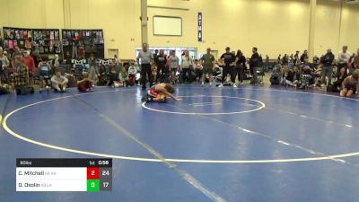 90 lbs Rr Rnd 4 - Cash Mitchell, All American K-8 vs Dylan Osolin, Lake WC K-8