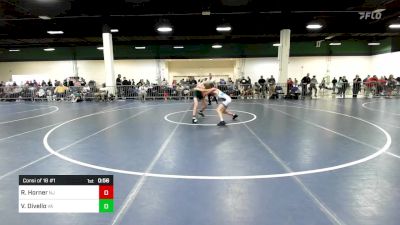 105 lbs Consi Of 16 #1 - Ryan Horner, NJ vs Vinny Divello, VA