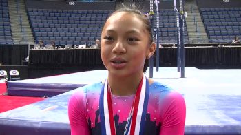 Emma Malabuyo After 2nd Place AA - Secret Classic 2016