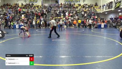 62 lbs Quarterfinal - Connor Dobson, Mhwc vs Tj Valimont, Reynolds