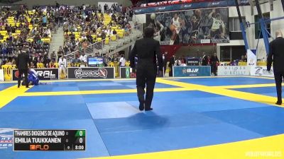 Thamires Aquino vs Emilia Tuukkanen IBJJF 2016 Worlds