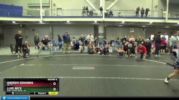 68 lbs Round 6 (8 Team) - Andrew Edwards, 4M vs Luke Beck, East Coast Elite