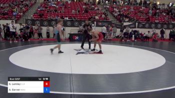 65 kg Rnd Of 64 - Sergio Lemley, Cliff Keen Wrestling Club vs Ayden Garver, Beaver Dam Wrestling Regional Training Center