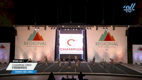 Champion Cheer - Firebirds [2024 L1 Mini - Small Day 1] 2024 The Southwest Regional Summit