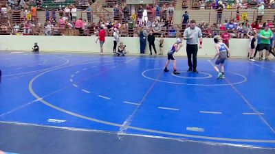 54 lbs Quarterfinal - Charleigh Richardson, The Storm Wrestling Center vs William (Liam) Ferguson, The Wrestling Center