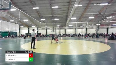 141 lbs Consi Of 16 #2 - Scott Kiyono, Virginia vs Conner Quinn, Maryland