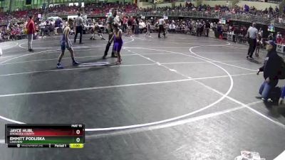 105 lbs Champ. Round 2 - Jayce Hubl, Hitchcock County vs Emmitt Podliska, Lakeview