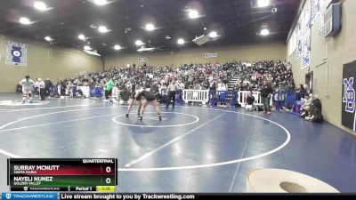 143 lbs Quarterfinal - Nayeli Nunez, Golden Valley vs Surray Mcnutt, Santa Maria