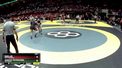 W-235 lbs Quarterfinal - Desi Lee, (W)-Marysville vs Dakota McCracken, (W)-United