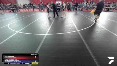 125 lbs Cons. Round 3 - Jake Buss, Wrestling Factory vs Nolan Ferrell, Askren Wrestling Academy