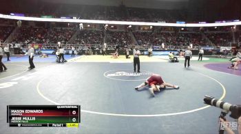 II-172 lbs Quarterfinal - Jesse Mullis, Hudson Falls vs Mason Edwards, Norwich