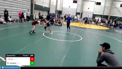 112-123 lbs Quarterfinal - Gabrielle Vu, Lexington vs Myia Hofaker, Minden Wrestling Club