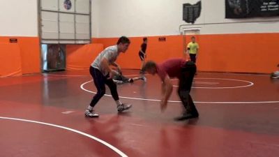 Ian Miller Sparring