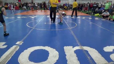 M-65 lbs Semifinal - Lucas Reed, PA vs Maximus Sako, OH