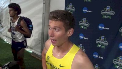 Sam Prakel of Oregon after 5th in 1500