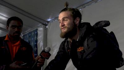 John Teeters after 100m NCAA final