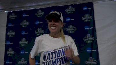 Dom Scott after 10K:5K NCAA sweep, talks post-college plans