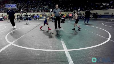 60 lbs Quarterfinal - Lincoln Sanders, Sallisaw Takedown Club vs Tucker Moss, Rwc