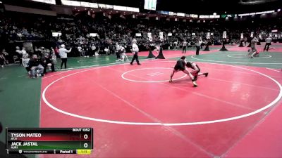 102 lbs Quarterfinal - Jack Jastal, AUR1 vs Tyson Mateo, ATJ1